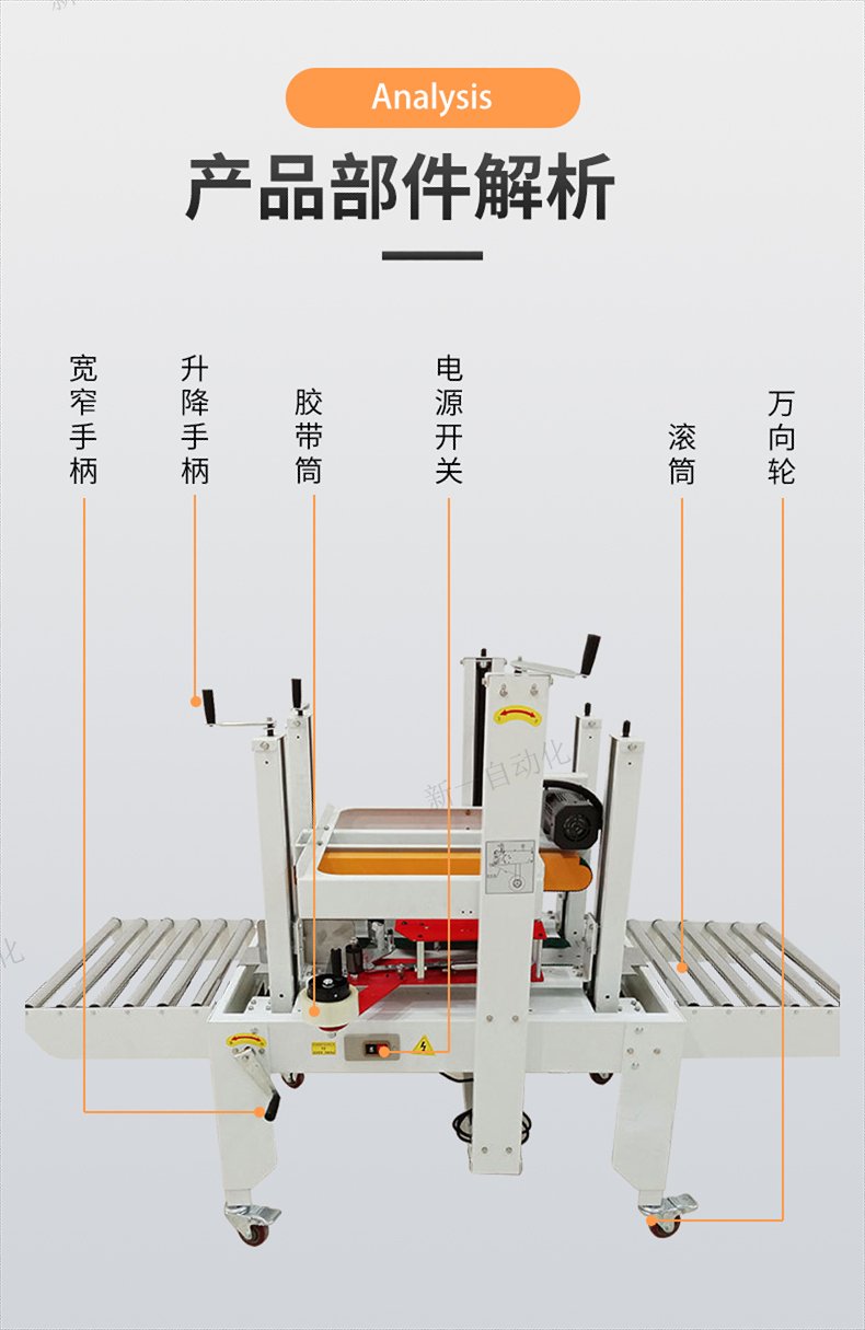 全自動(dòng)泡沫箱側(cè)邊封箱轉(zhuǎn)角田字打包