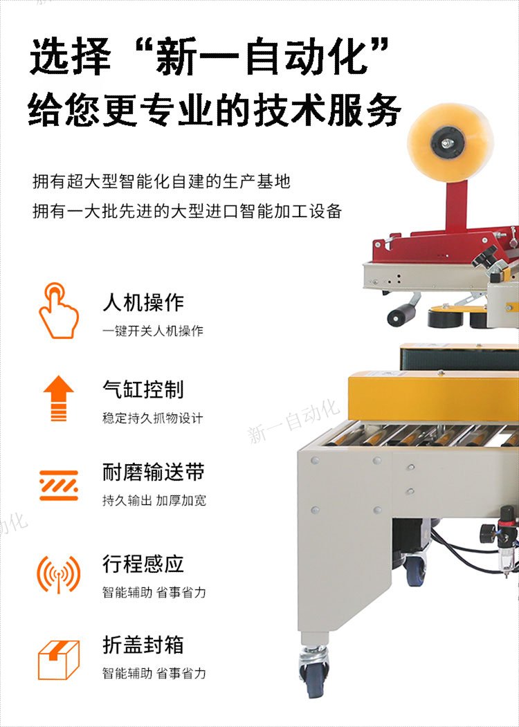 自動折蓋封箱機