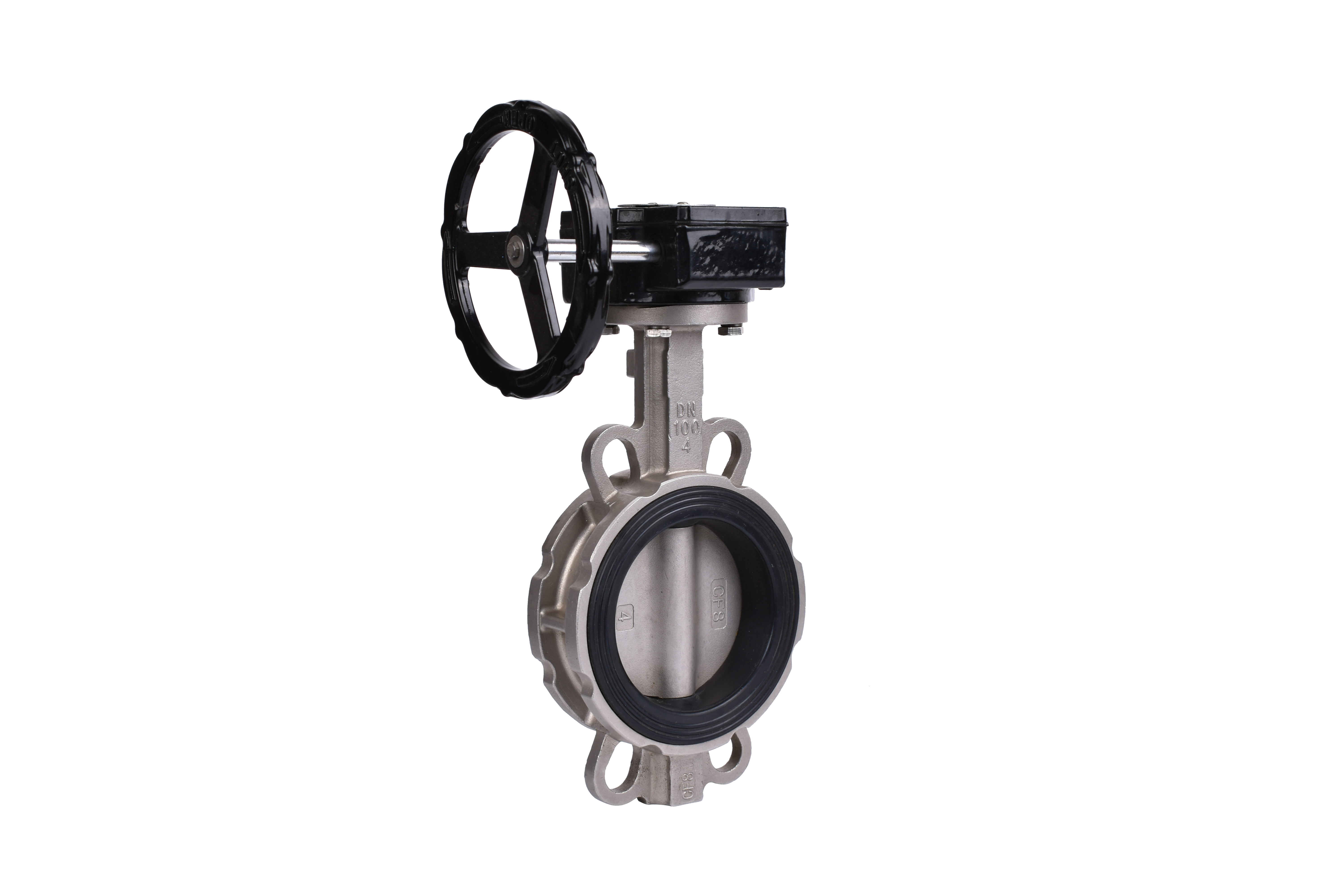 涡轮不锈钢对夹蝶阀