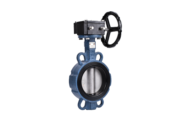 涡轮球墨铸铁对夹蝶阀