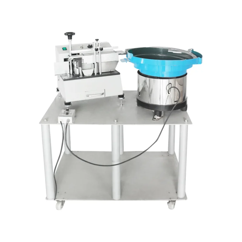 帶振動盤的散裝電容成型切腳機