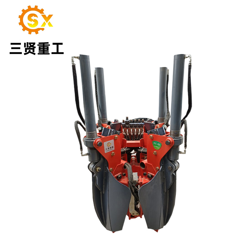 SX-80 四瓣式挖樹(shù)機(jī)頭 苗木移栽機(jī) 挖掘機(jī)改裝移樹(shù)機(jī)