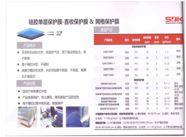 硅膠單層保護(hù)膜-網(wǎng)格保護(hù)膜
