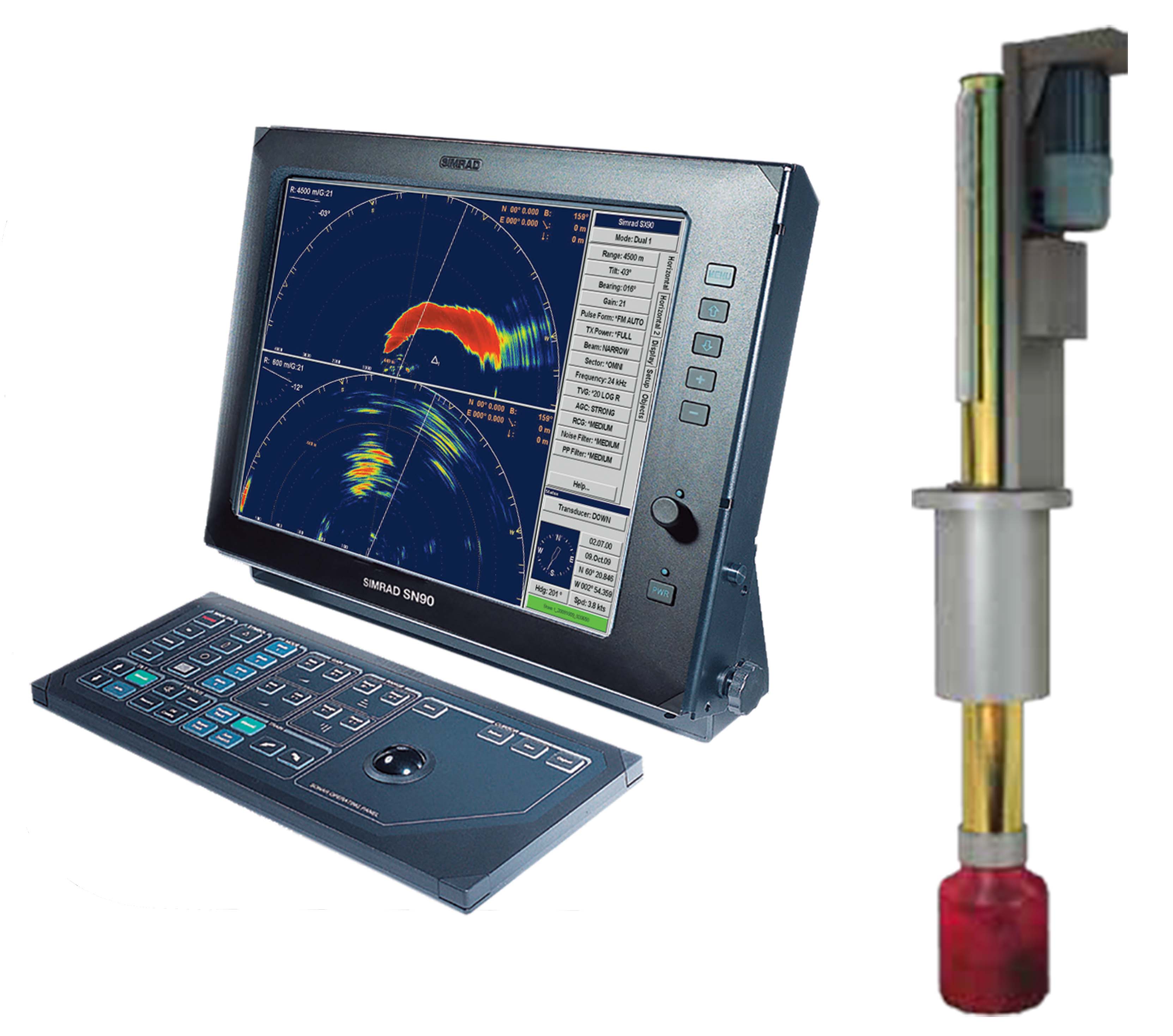 Simrad SX90 低頻率全方位彩色掃描漁業(yè)聲吶