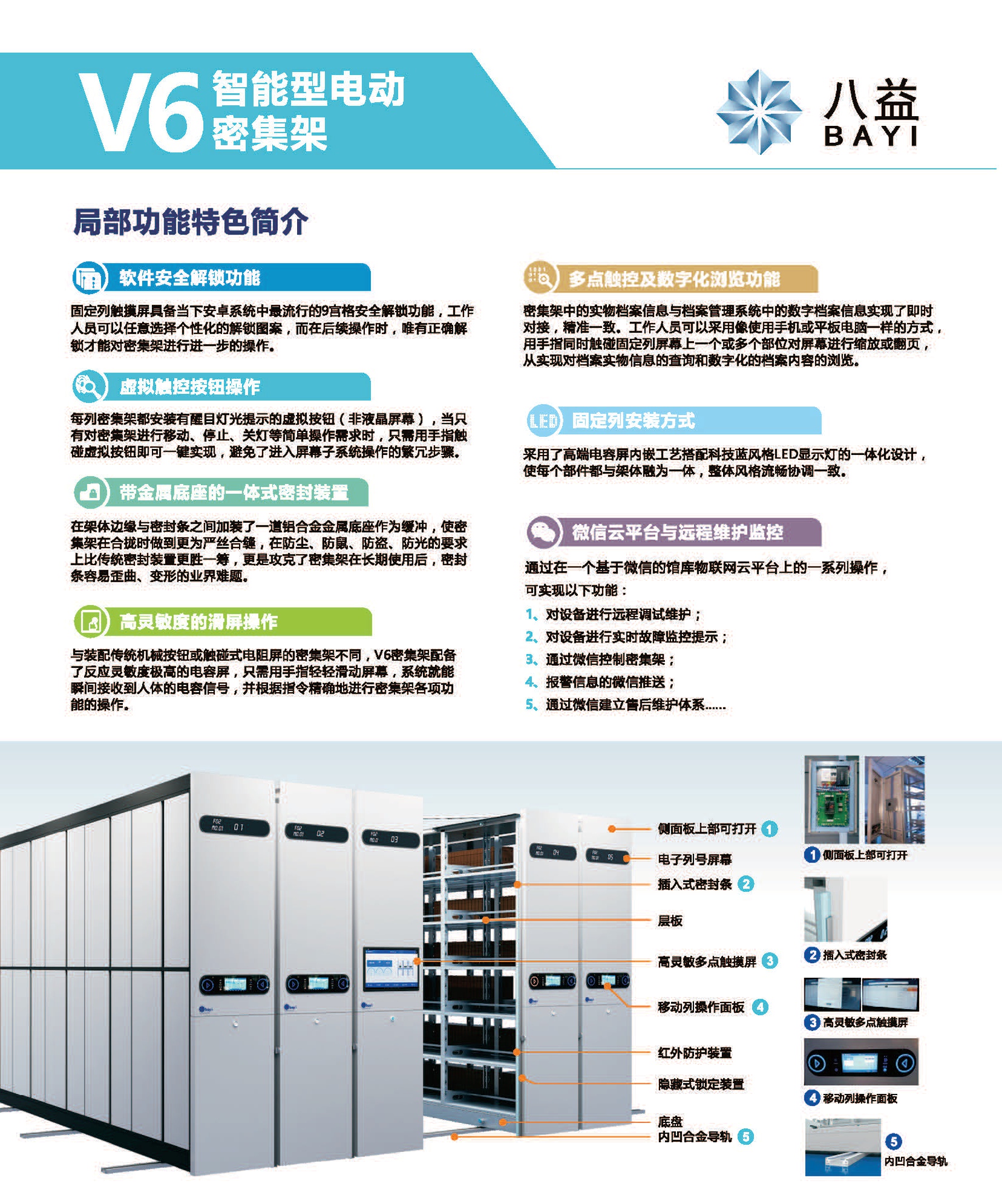 V6智能型電動密集架