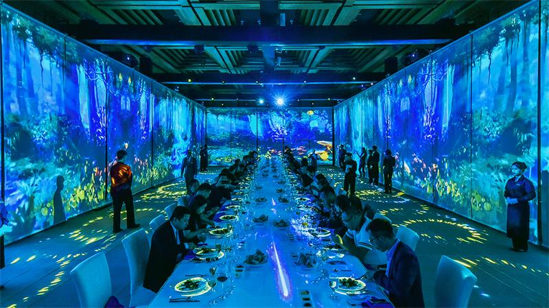 沉浸式空间应用场景 | 全息光影餐厅 沉浸式空间应用场景 | 全息光影餐厅