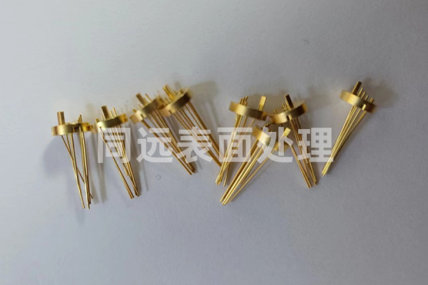 金屬管殼鍍金