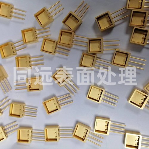 金屬管殼鍍金