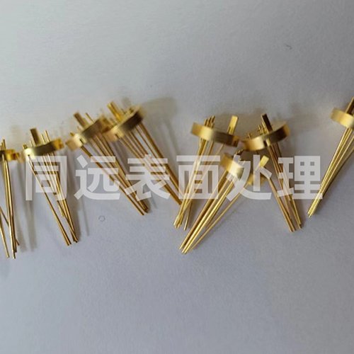 金屬管殼鍍金