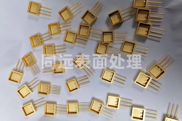 金屬管殼鍍金