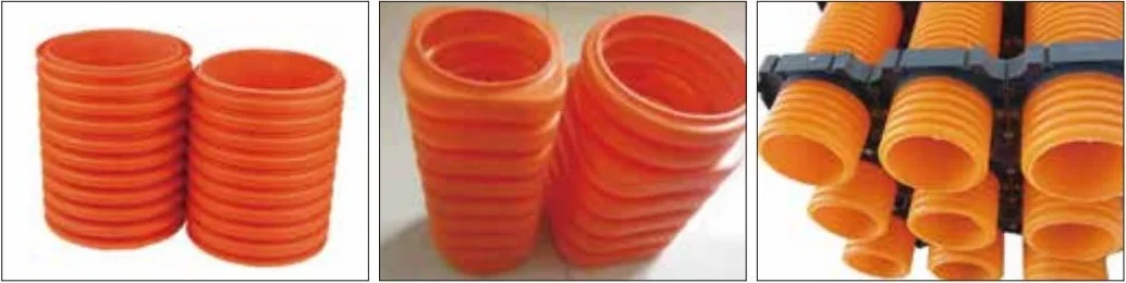 Horizontal Single/Double Wall Corrugated Pipe Line Horizontal Single/Double Wall Corrugated Pipe Line
