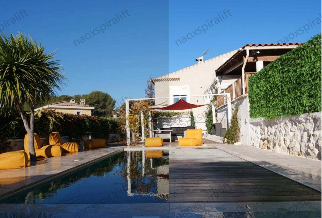 居家別墅戶外泳池