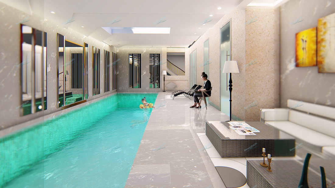 居家別墅室內泳池