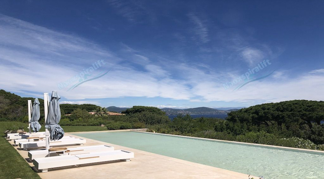 商業戶外升降泳池