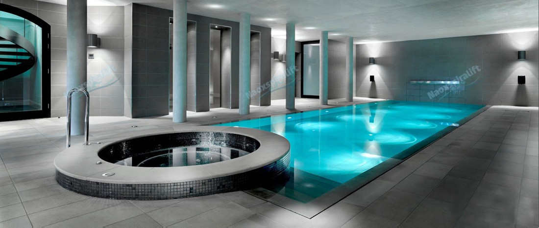 商業室內升降泳池