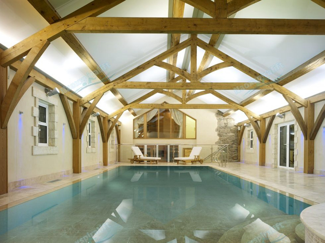 商業室內升降泳池