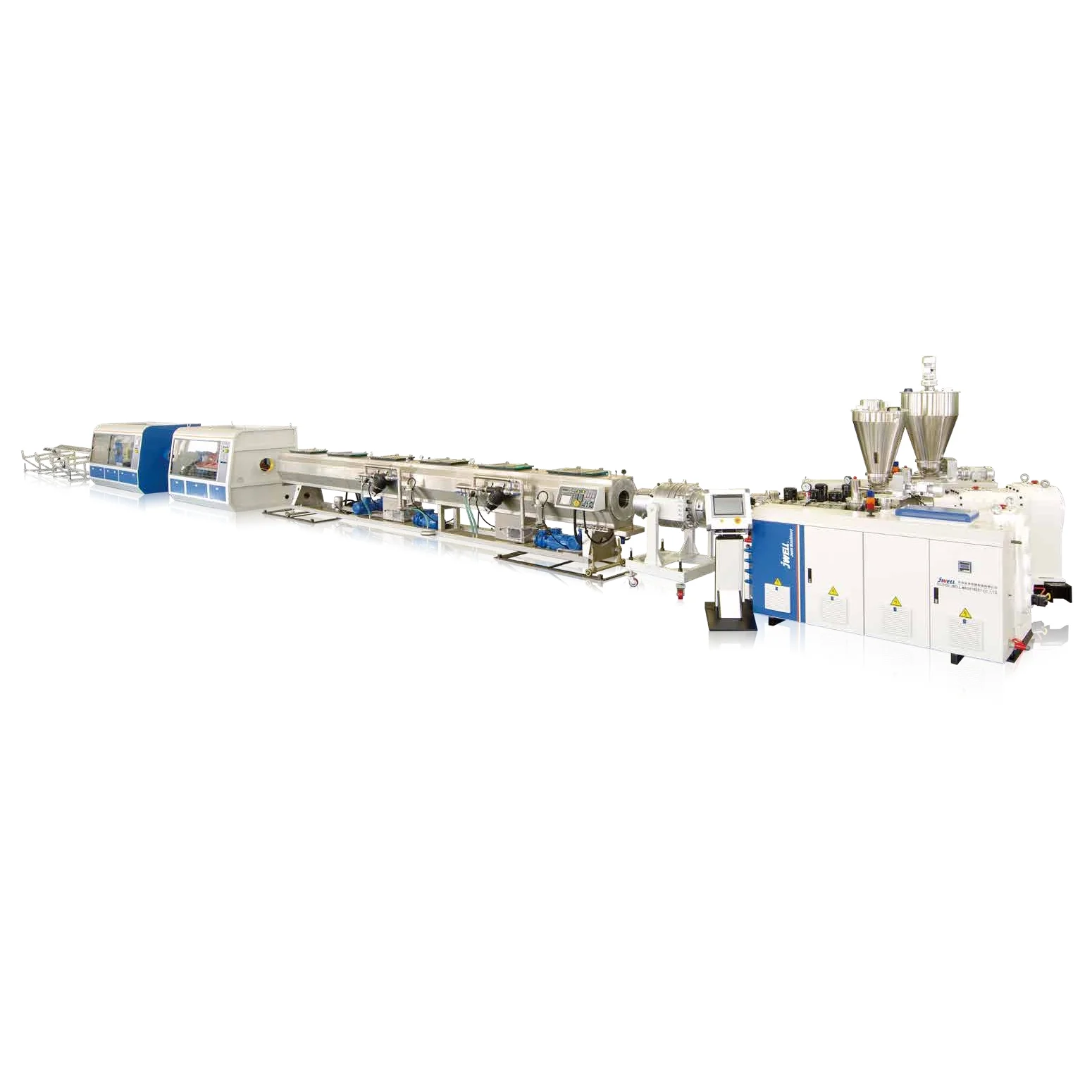 PVC Dual Pipe Extrusion Line
PVC Dual Pipe Extrusion Line