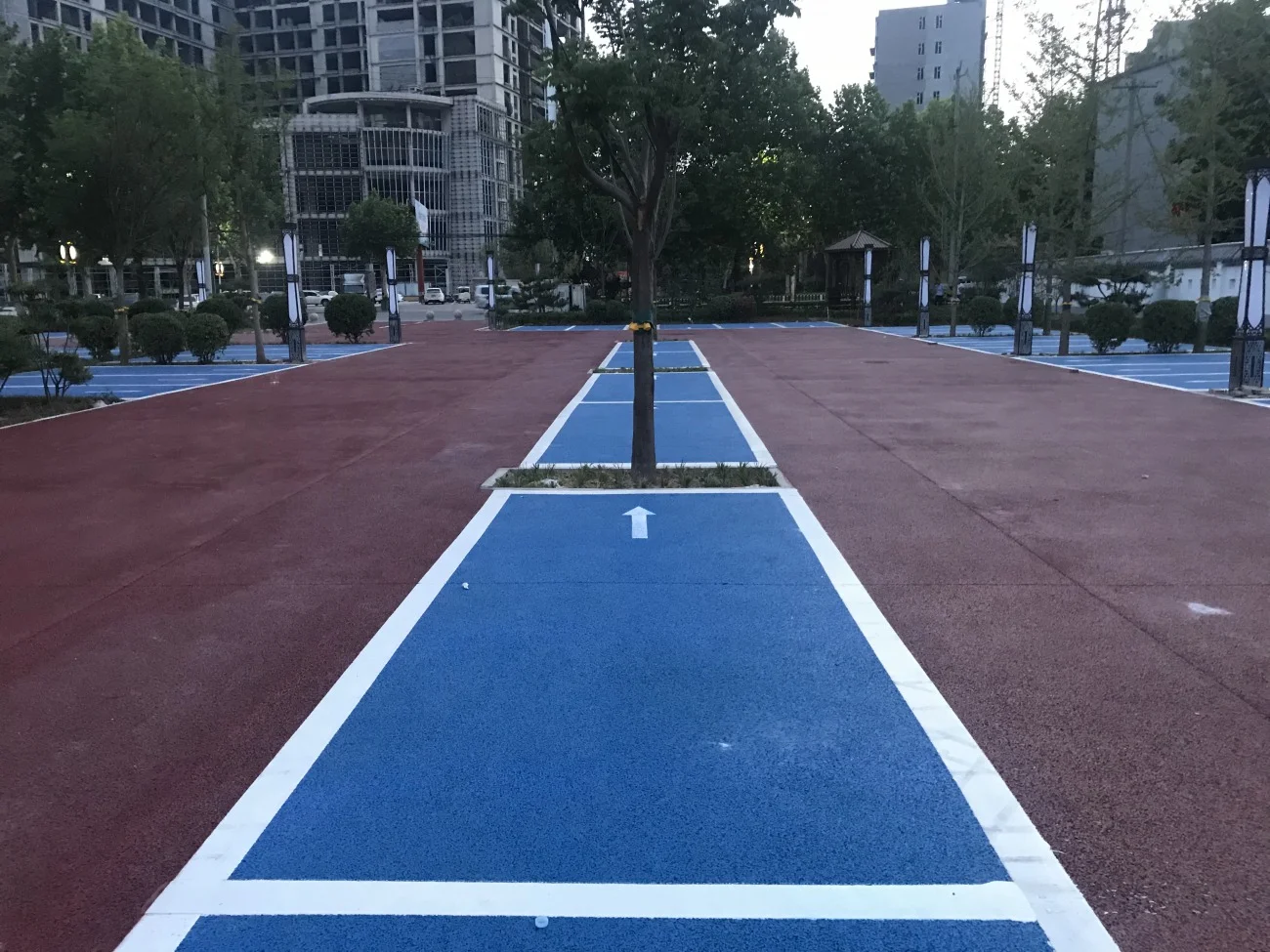 石家莊彩色路面