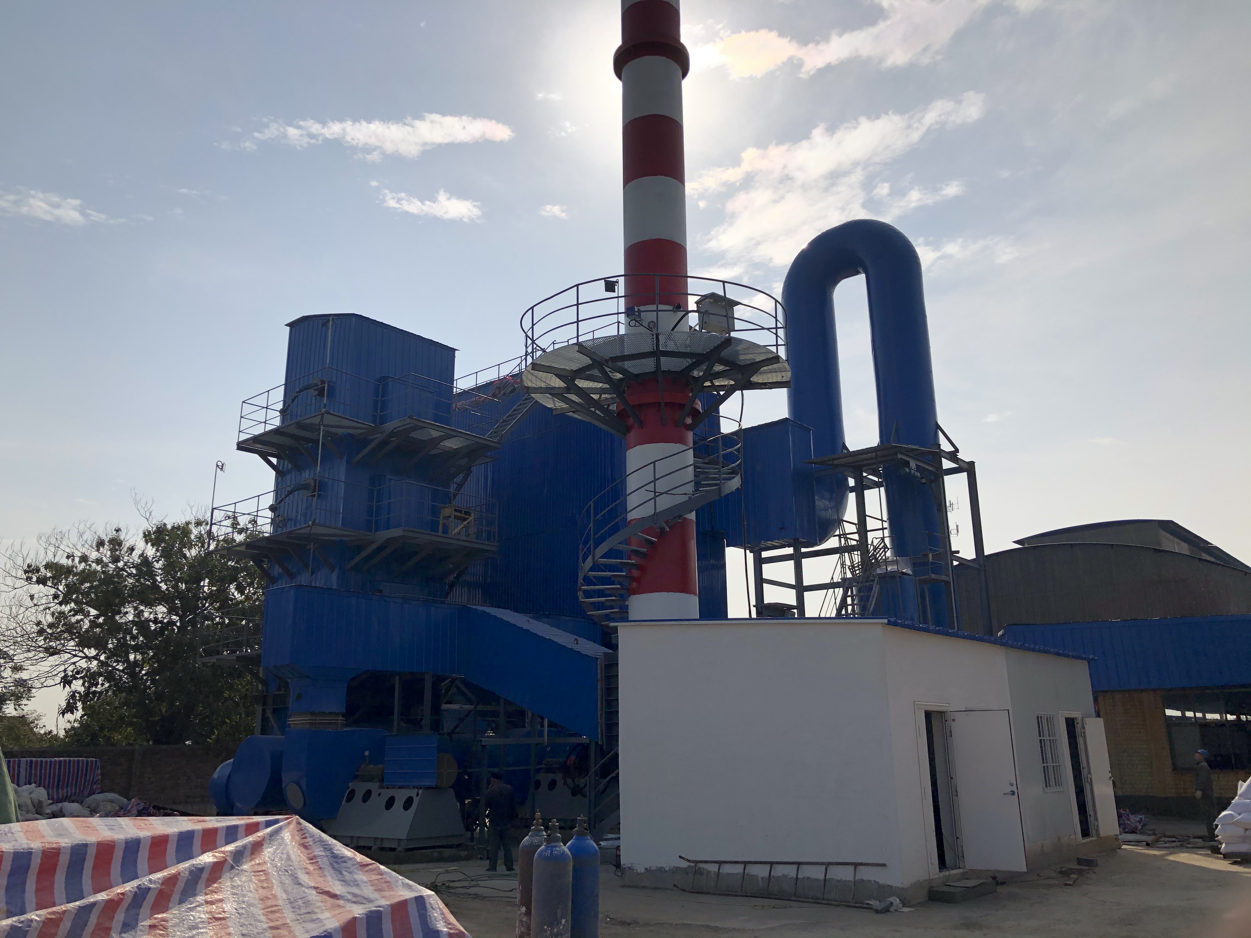 耐材行業(yè)-鄭州華威耐火材料有限公司3,4,5號(hào)隧道窯脫硫脫硝除塵項(xiàng)目