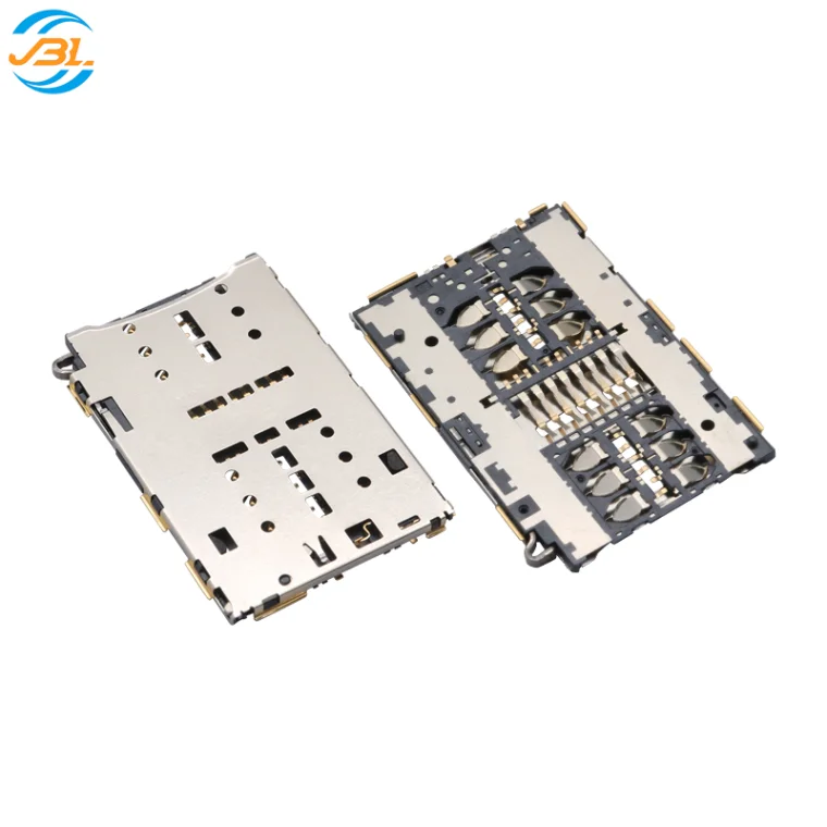 Chinese supplier nano sim card socket separate type connector SMT