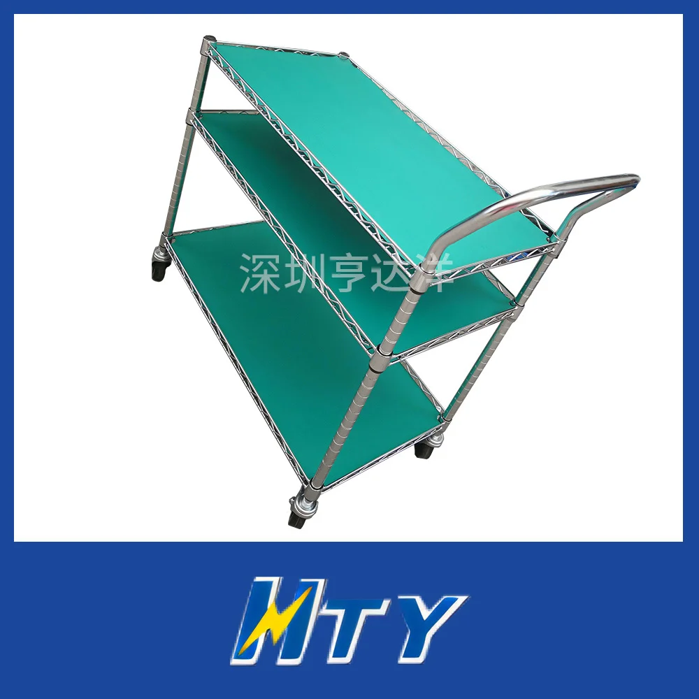 防靜周轉系列_三網(wǎng)面推車