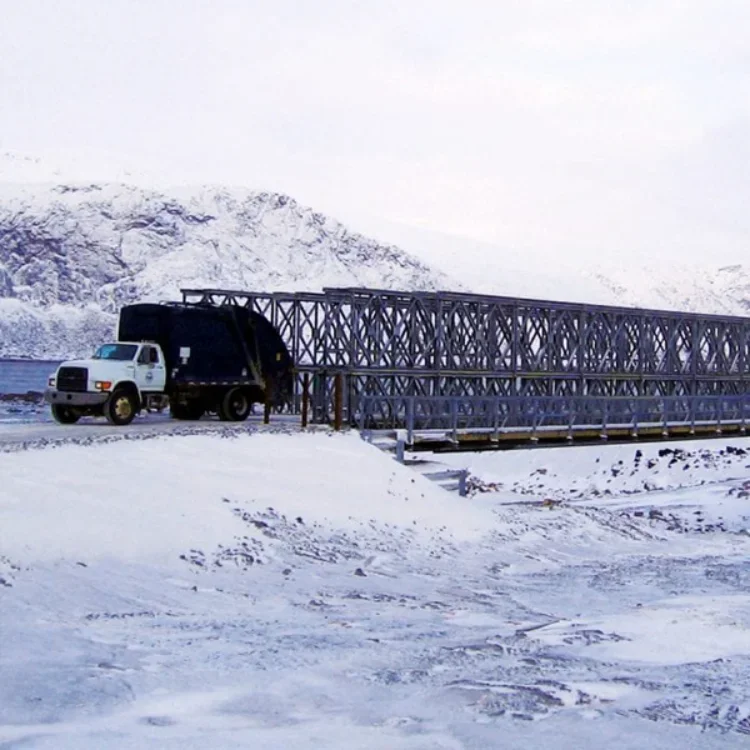 Fast-build Military Bailey Bridge SSR Portable Steel Modular Bridge-FAMOUS