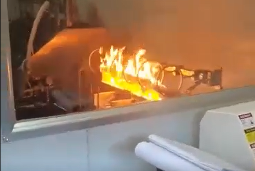 耐火設(shè)備演示