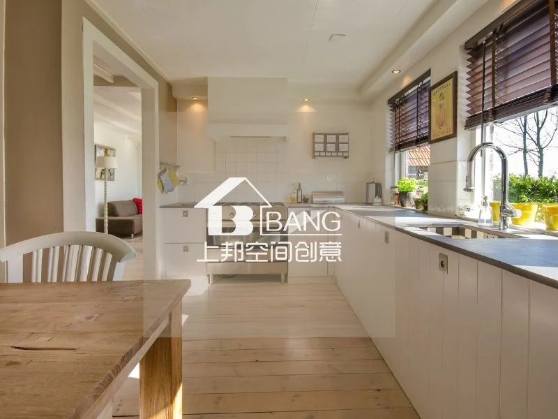 上邦空間創(chuàng)意：開(kāi)放式廚房上海裝修設(shè)計(jì)