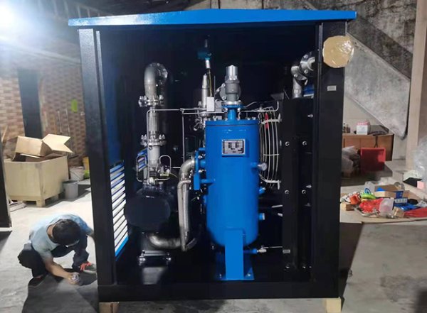 沼氣增壓螺桿壓縮機