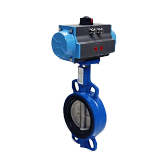 Pneumatic butterfly valve