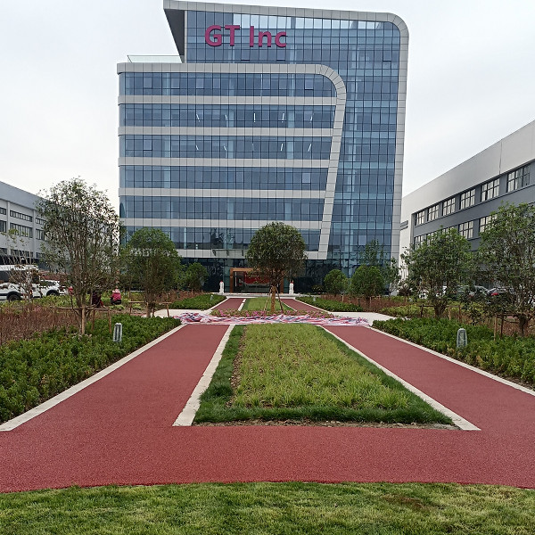 浙江嘉善開發區通訊公司?健身塑膠跑道