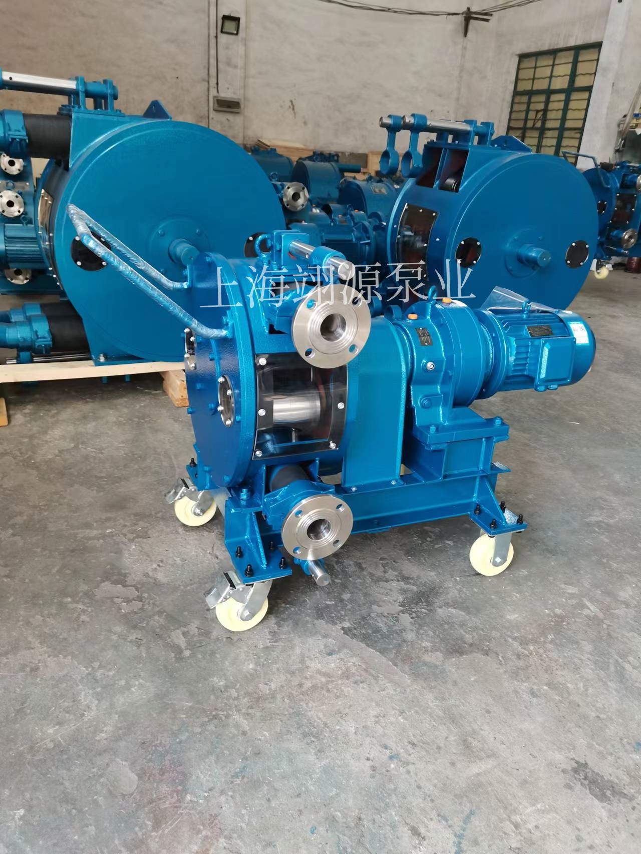 軟管泵帶腳輪-上海翊源泵業(yè)有限公司