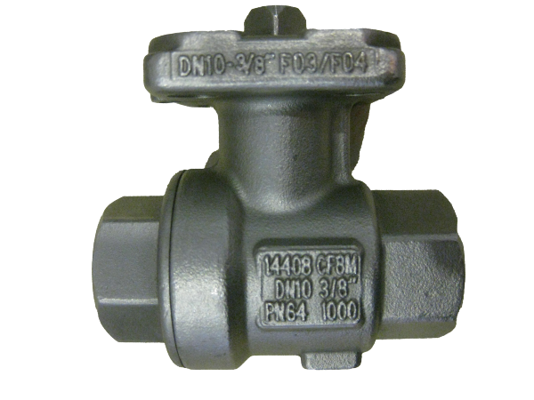 Threaded ball valve