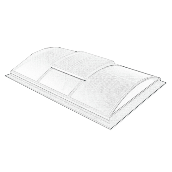 圓拱型采光排煙天窗