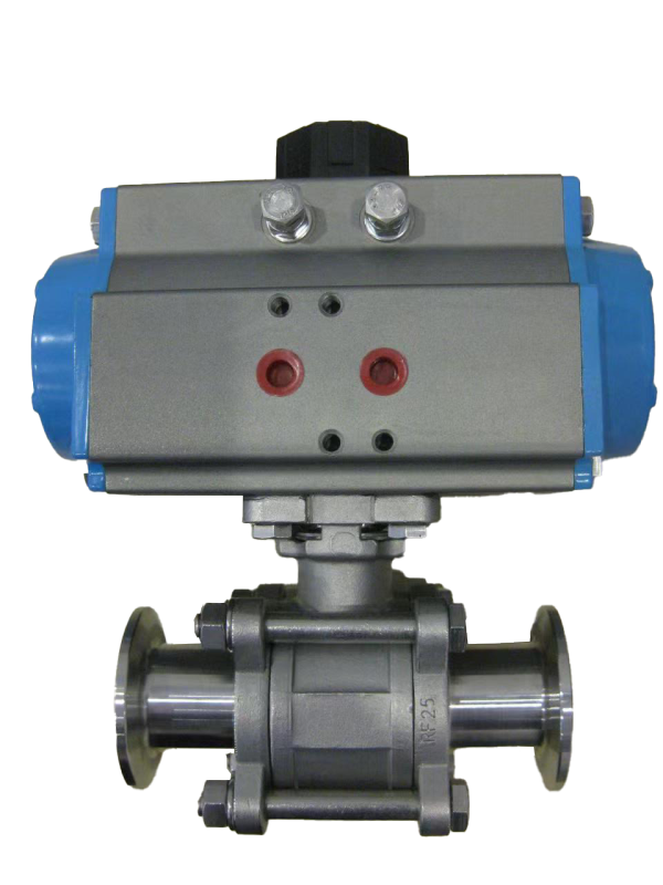 Clamp ball valve