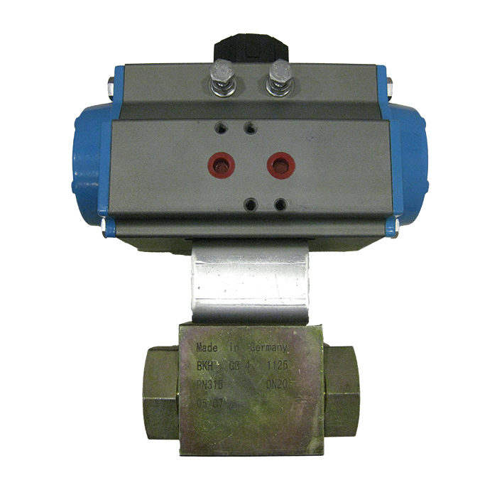 High pressure ball valve