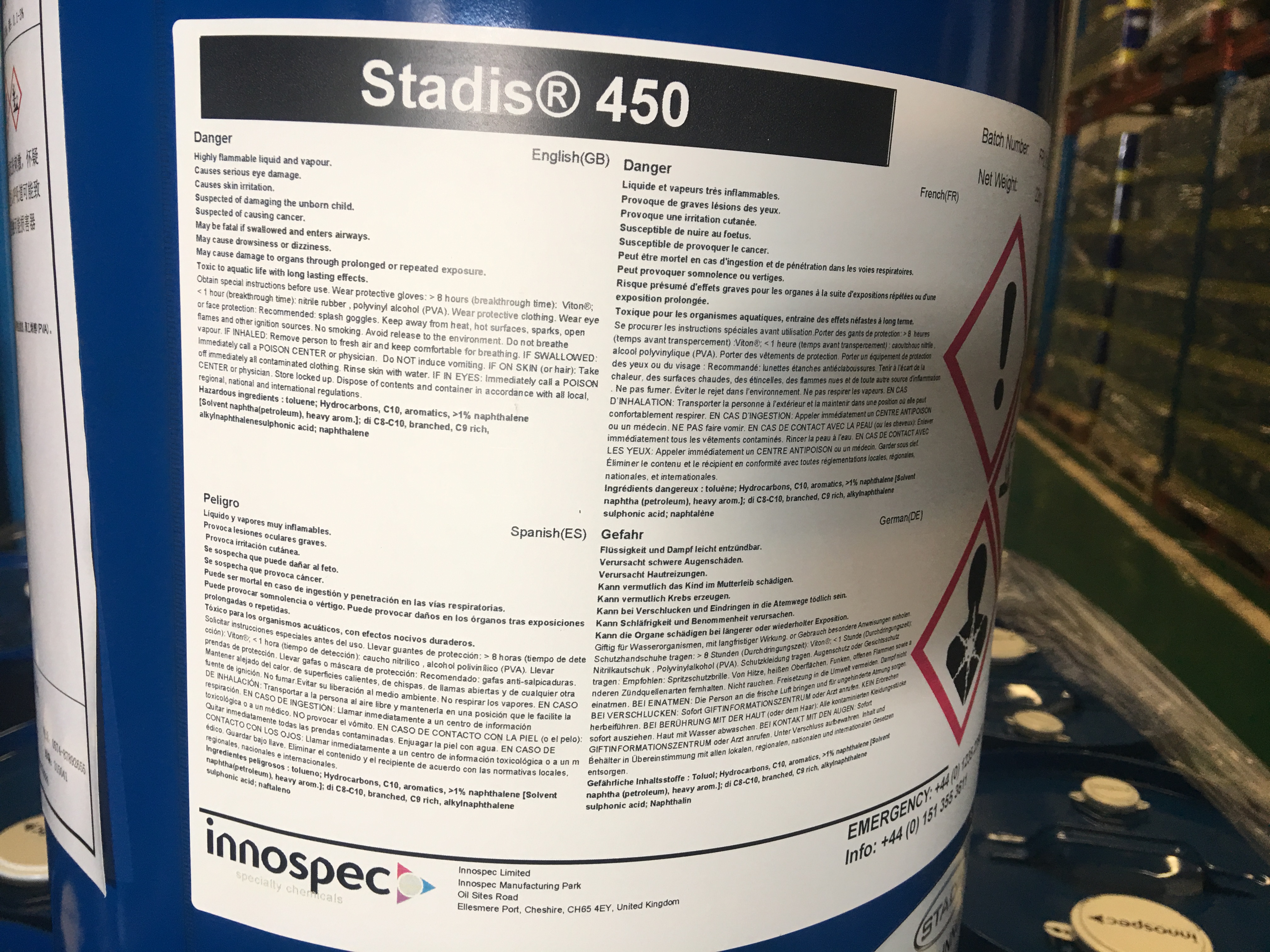 STADIS 450_桔皋化工（上海）有限公司