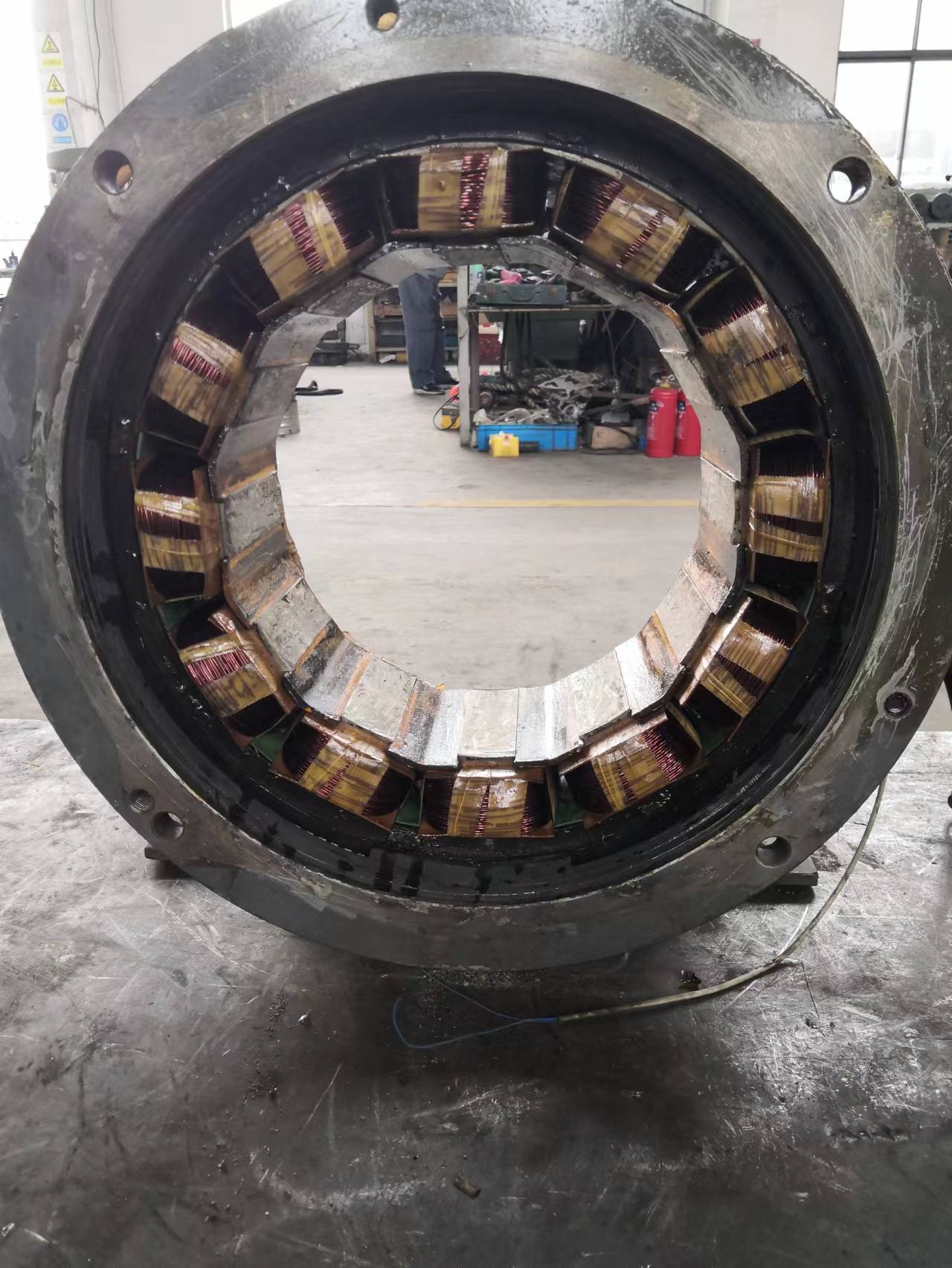 永磁同步電機維修