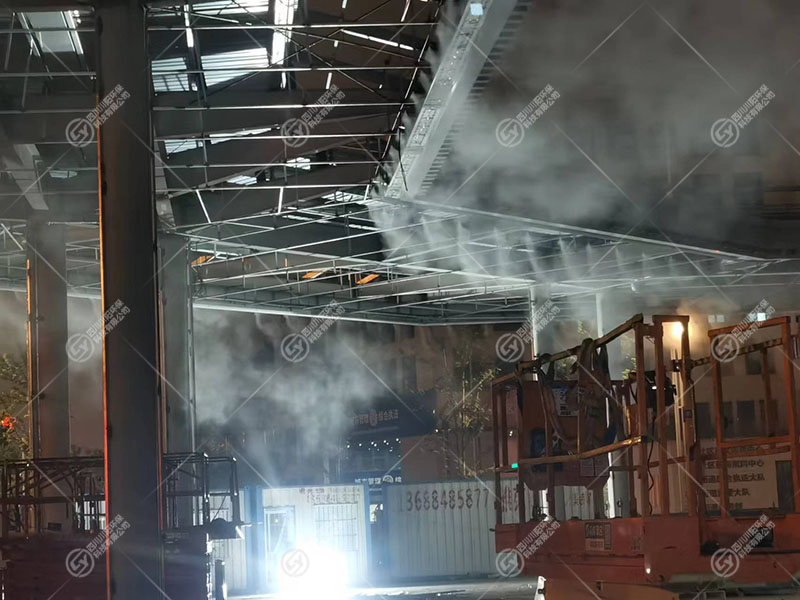 加油站喷雾降温系统