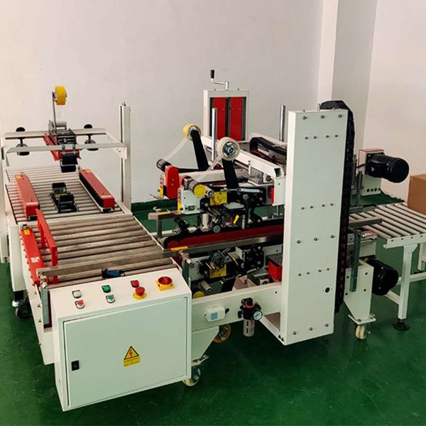 手動折蓋工字型封箱機