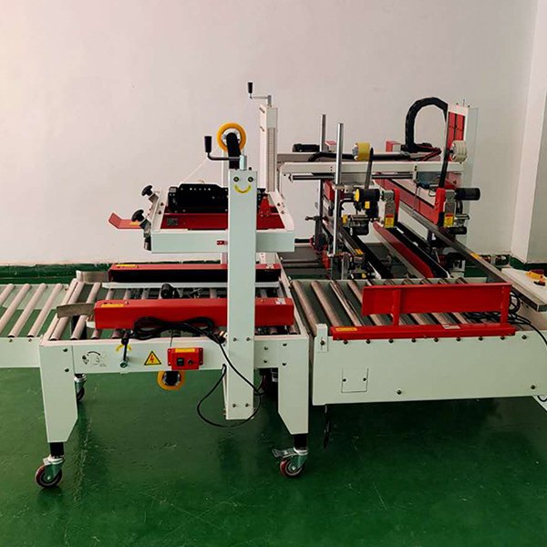 手動折蓋工字型封箱機