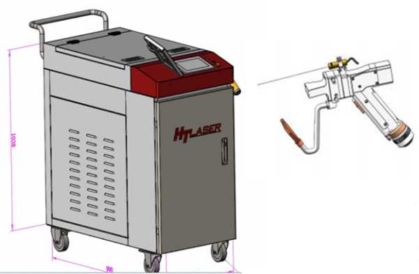 手持式激光清洗機(jī)