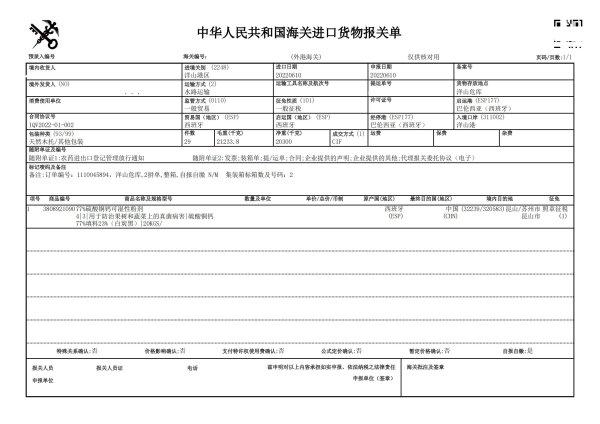 77%硫酸銅鈣可濕性粉劑農藥進口清關