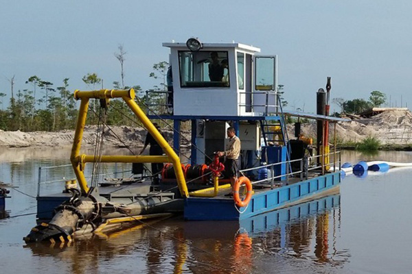 思科為SV800系列變頻器在挖沙船上的應(yīng)用