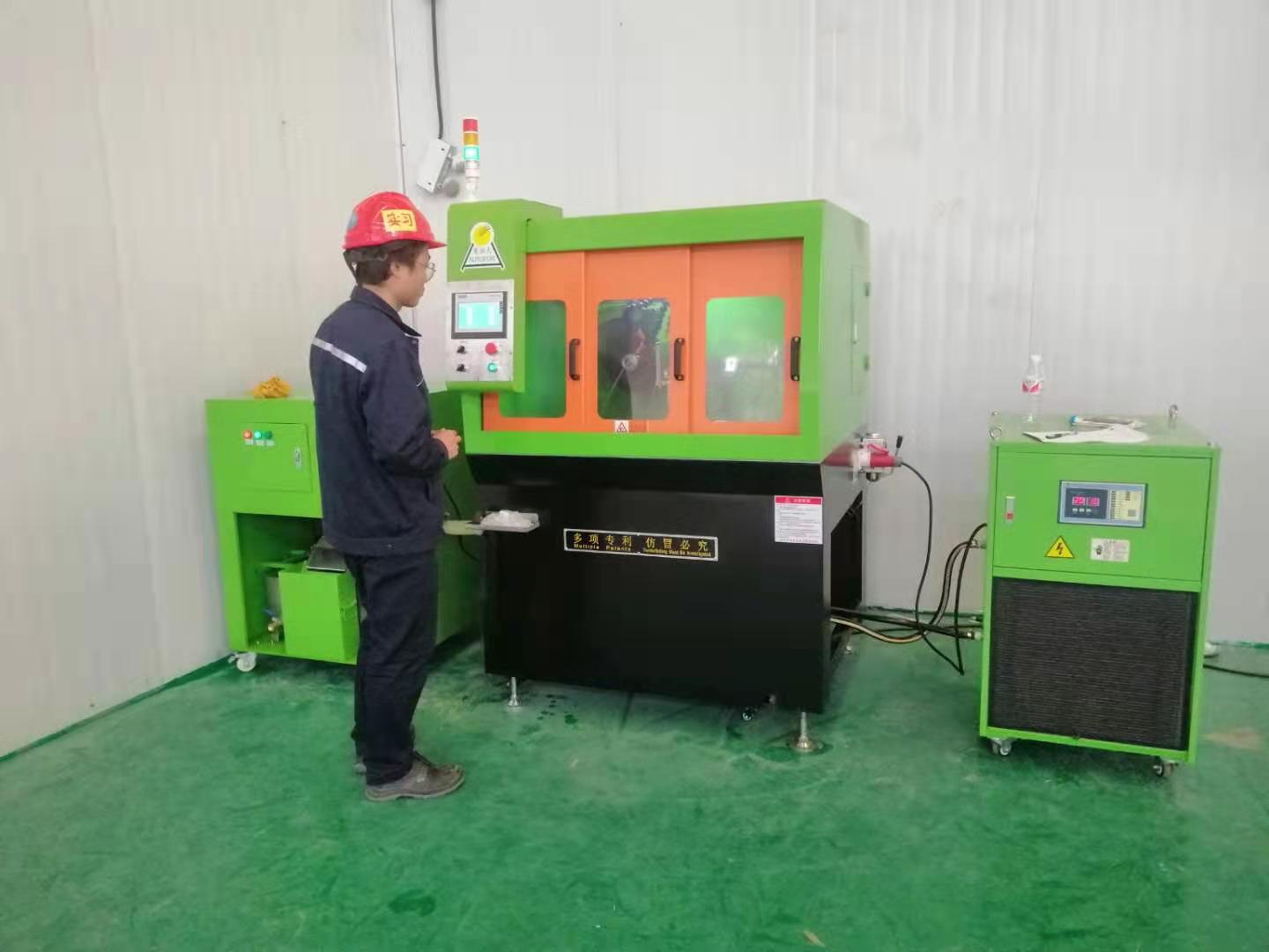 濱州某客戶高精密納米晶切割機設備廠家