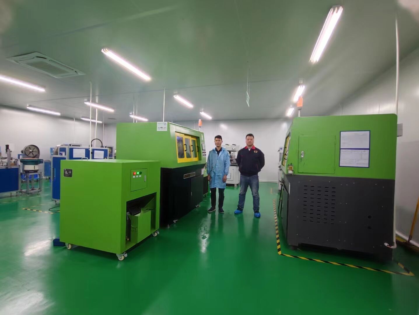 深圳某客戶非晶鐵芯切割機，納米晶磁芯切割機