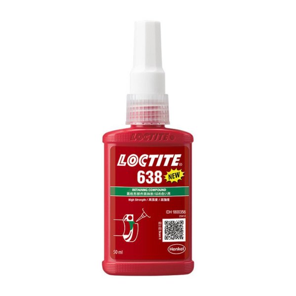 汉高 乐泰固持胶 638 绿色耐高温厌氧胶250ML