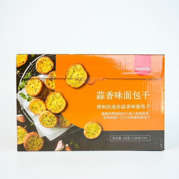 蒜香味面包干（720g）