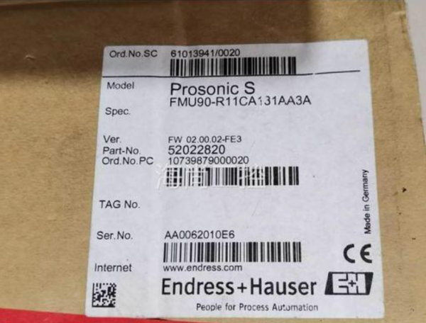 FMU90-R11CA111AA3A，E+H超聲波液位計變送器