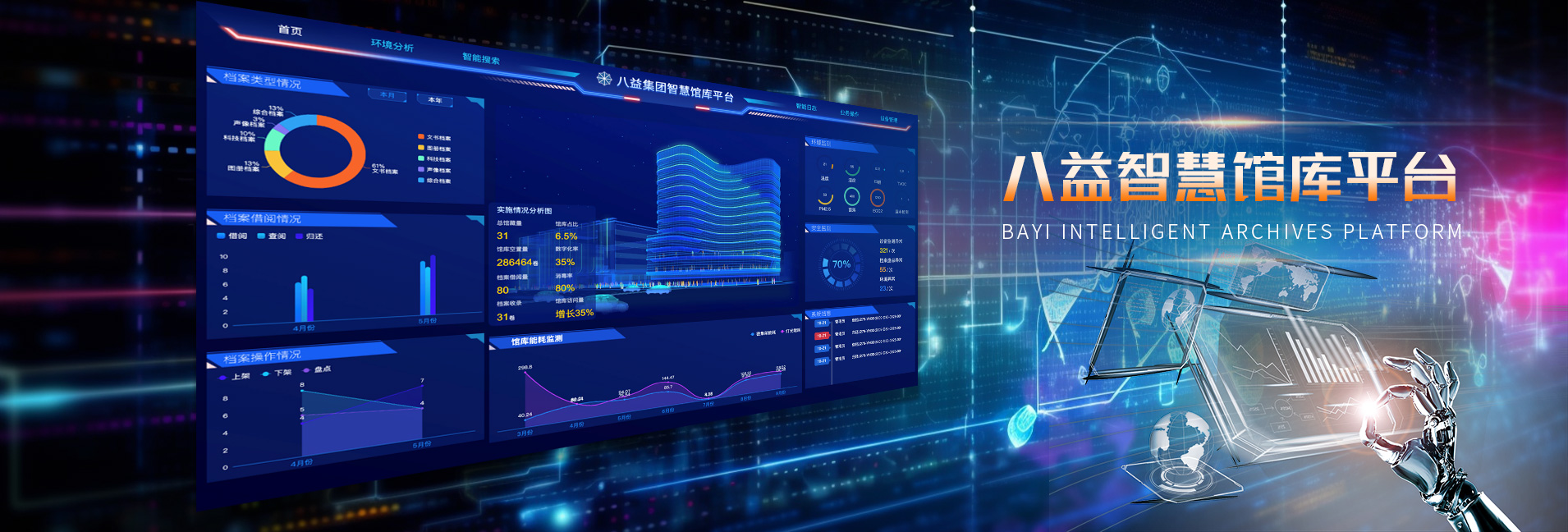 2023年上海檔案館舉辦的智能檔案館庫會(huì)展